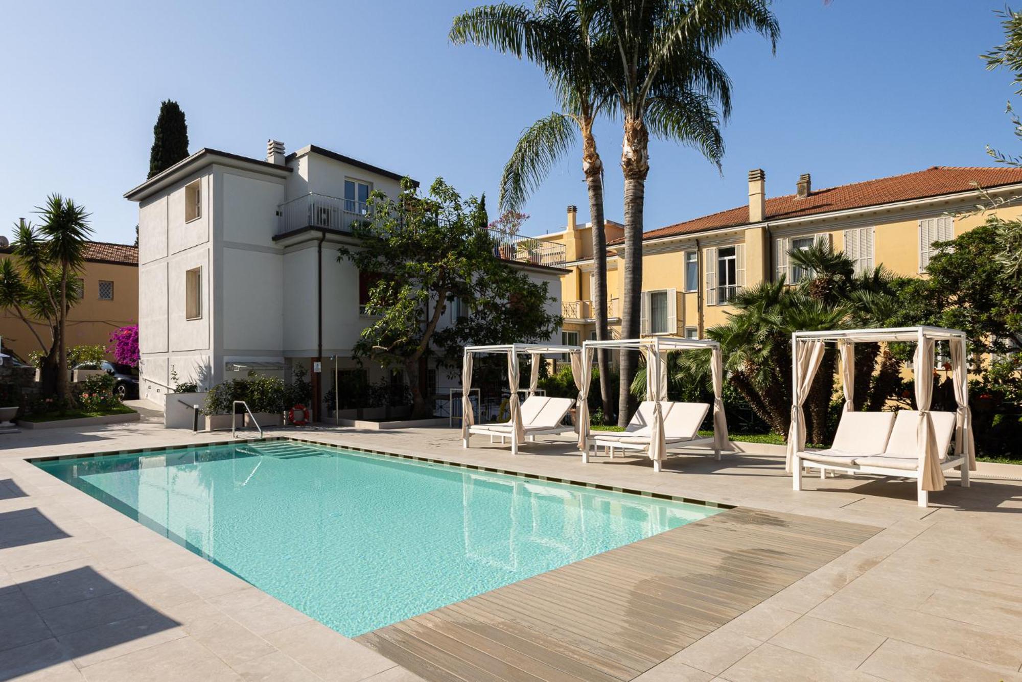 Hotel Villa Elisa & Spa Bordighera Bagian luar foto